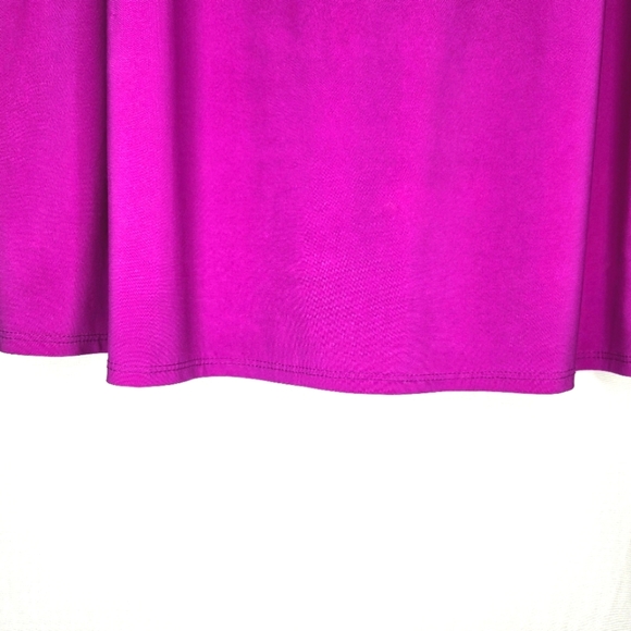 MSK Women Sheath Style Dress. Fuschia 2X - Picture 8 of 11